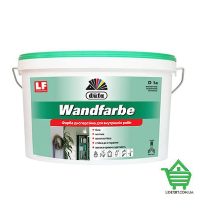 Купить Краска интерьерная Dufa Wandfarbe D1a, 1 л Отделочные материалы