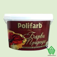 Краска интерьерная Polifarb Барвы Природы, дыхание весны, 4.2 кг