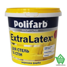 Купить Краска интерьерная Polifarb Extra Latex, 14 кг Отделочные материалы