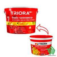 Краска интерьерная Triora 7, белая, шелковисто-матовая, 3 л