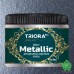 Купить Эмаль акриловая декоративная Triora с эффектом Metallic, графит, 0.4 кг Отделочные материалы