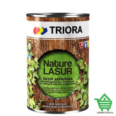 Купить Лазурь акриловая Triora, водорастворимая, черное дерево, 1 л Отделочные материалы