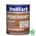 Купить Лазурь Polifarb Древозахист, глянцевый алкидный лак, темный дуб, 2.2 кг Отделочные материалы