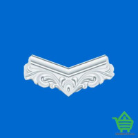 Внутренний угол для среднего плинтуса Формат 1414В, 4шт./уп., шт.