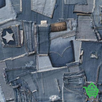 Фотообои Komar 8-909 Jeans, 368х254 см Купить Фотообои Komar 8-909 Jeans, 368х254 см Отделочные материалы