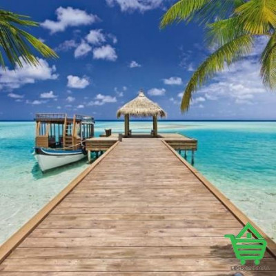Купить Фотообои Komar 8-921 Beach Resort, 368х254 см Отделочные материалы