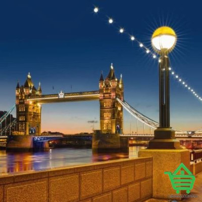Фотообои Komar 8-927 Tower Bridge, 368х254 см Купить Фотообои Komar 8-927 Tower Bridge, 368х254 см Отделочные материалы