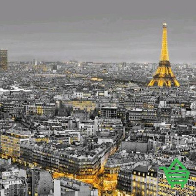 Купить Фотообои Komar 8-960 Paris Lights, 368х254 см Отделочные материалы