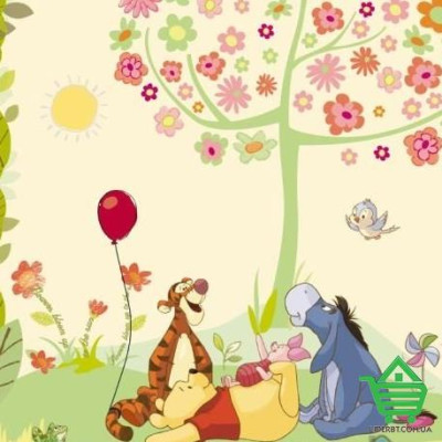 Купить Фотообои Komar Disney 1-409 Winnie Cheerful, 127х184 см Отделочные материалы