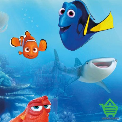 Фотообои Komar Disney 4-446 Dory and Friends, 254х184 см Купить Фотообои Komar Disney 4-446 Dory and Friends, 254х184 см Отделочные материалы