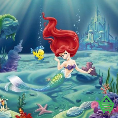 Фотообои Komar Disney 4-463 Arielle, 254х184 см Купить Фотообои Komar Disney 4-463 Arielle, 254х184 см Отделочные материалы