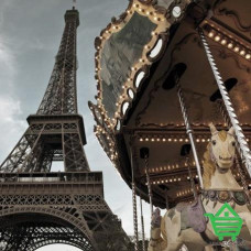 Фотообои Komar на бумажной основе Carrousel de Paris 1-602, 184х127 см
