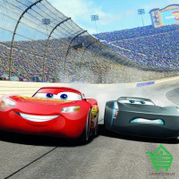 Фотообои Komar на бумажной основе Cars3 Curve 8-403, 368х254 см