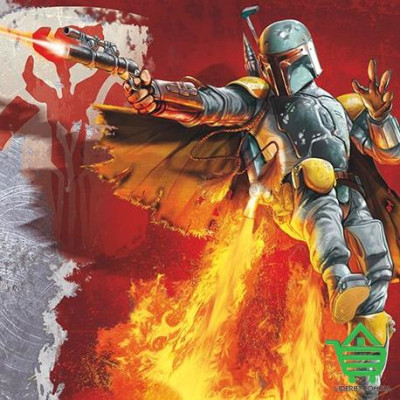 Фотообои Komar Star Wars 4-440 Boba Fett, 184x254 см Купить Фотообои Komar Star Wars 4-440 Boba Fett, 184x254 см Отделочные материалы