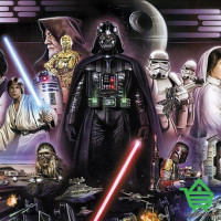Фотообои Komar Star Wars 8-482 Darth Vader Collage, 368х254 см