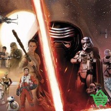 Купить Фотообои Komar Star Wars 8-492 EP7 Collage, 368х254 см Отделочные материалы