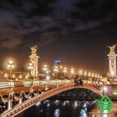 Фотообои Prestige №3 Ночной Мост, 196х136 см