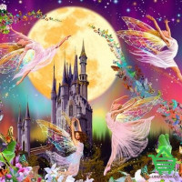 Фотообои Wizard & Genius 4 00311 Fairyland, 366х127 см