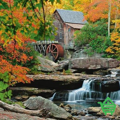 Купить Фотообои Wizard & Genius 4 00437 Grist Mill, 183х254 см Отделочные материалы