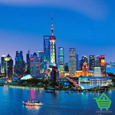 Фотообои Wizard & Genius 8 00135 Shanghai Skyline, 366х254 см