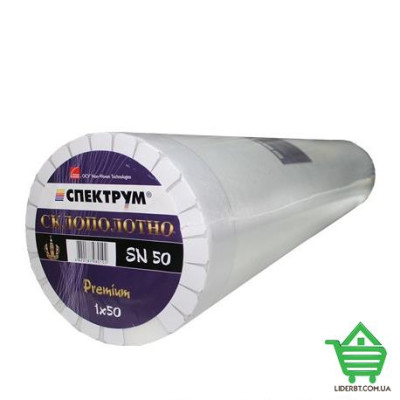 Стеклохолст Spektrum Premium SN50, 1x50 м, 1 рул. Купить Стеклохолст Spektrum Premium SN50, 1x50 м, 1 рул. Отделочные материалы