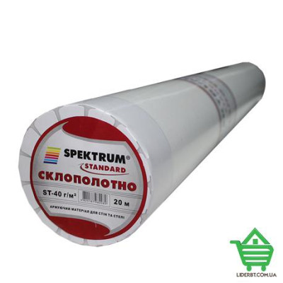 Стеклохолст Spektrum SТ40, 1x20 м, 1 рул. Купить Стеклохолст Spektrum SТ40, 1x20 м, 1 рул. Отделочные материалы