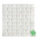 Купить Декоративная самоклеющаяся 3D панель Sticker Wall, кирпич, 03 белый Отделочные материалы