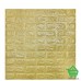 Купить Декоративная самоклеющаяся 3D панель Sticker Wall, кирпич, золото Отделочные материалы