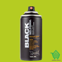 Краска для граффити Montana Black, 6015 Зеленый лимон, 400 мл
