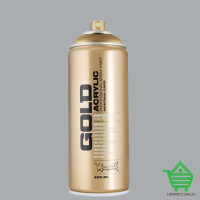 Краска для граффити Montana Gold, M1100 Контурно-серебристый, 400 мл