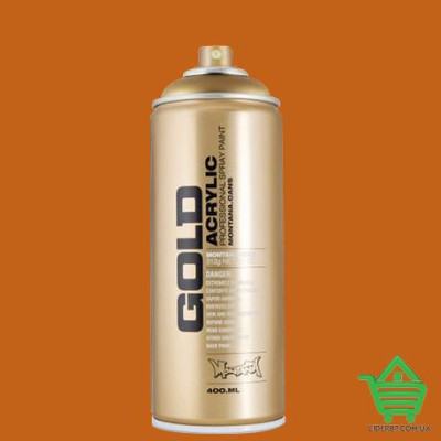 Купить Краска для граффити Montana Gold, S8000 Шокирующий коричневый, 400 мл Отделочные материалы