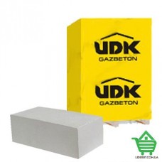 Газобетон UDK D400-В2.5-F50-a-600х200х300, куб.м.