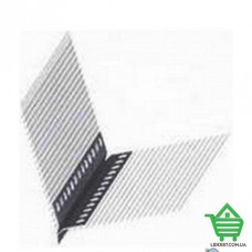 Купить Уголок алюминиевый Profil, перфорированный с сеткой, 2,5 м.п Стройматериалы