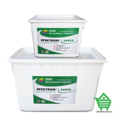 Купить Клей для стеклохолста Spektrum Super, 5 л, готовый к применению Стройматериалы