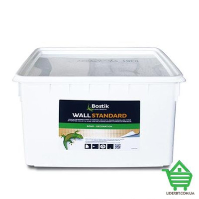 Клей для стеклообоев Bostik Wall Standard 70, 15 л, готовый к применению Купить Клей для стеклообоев Bostik Wall Standard 70, 15 л, готовый к применению Стройматериалы