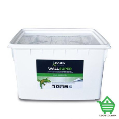 Купить Клей для стеклообоев Bostik Wall Super 76, 15 л, готовый к применению Стройматериалы