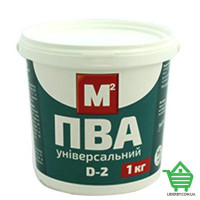 Клей ПВА M2 универсальный, 1 кг