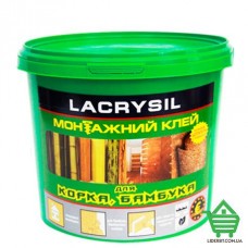 Купить Клей для пробковых, бамбуковых покрытий Lacrysil, прозрачный, 1 кг Стройматериалы