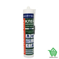 Клей монтажный белый Lacrysil Суперсильная фиксация, 440 гр