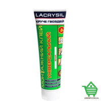 Универсальный монтажный клей акриловый Lacrysil Круче Гвоздей, прозрачный, 150 гр