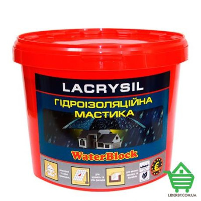 Купить Мастика гидроизоляционная Lacrysil, акриловая, 3 кг Стройматериалы