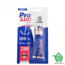 Герметик ProLoc 200 силиконовый морской, белый, 50 мл