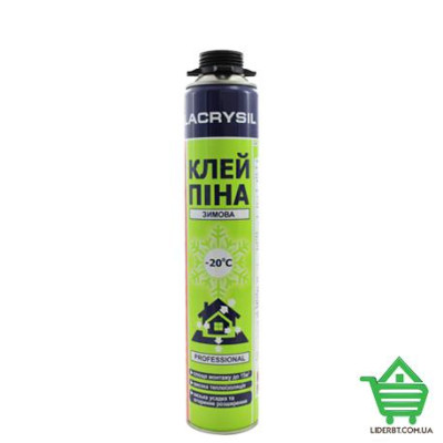 Купить Клей-пена Lacrysil, зимняя, под пистолет, 800 мл Стройматериалы