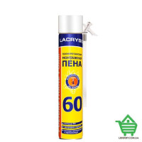 Пена монтажная Lacrysil 60 л, ручная, 750 мл