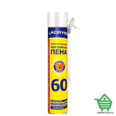 Пена монтажная Lacrysil 60 л, ручная, 750 мл