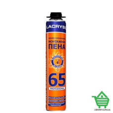 Пена монтажная Lacrysil 65 л, под пистолет, 750 мл