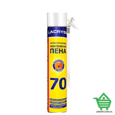 Пена монтажная Lacrysil 70 л, ручная, 850 мл Купить Пена монтажная Lacrysil 70 л, ручная, 850 мл Стройматериалы