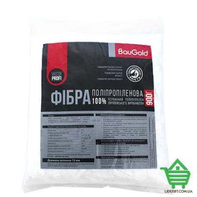 Фибра для бетона полипропиленовая BauGold, 0.9 кг Купить Фибра для бетона полипропиленовая BauGold, 0.9 кг Стройматериалы
