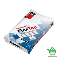 Клеющая смесь для приклеивания всех видов плиток Baumit FlexTop, класс С2ТЕ S1, эластичная, 25 кг