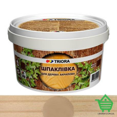 Купить Шпатлевка для дерева Triora, универсальная, акриловая, цвет 6 дуб, 0.4 кг Стройматериалы